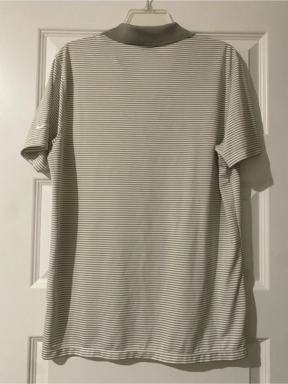 Nike Striped Short-Sleeve Polo Shirt